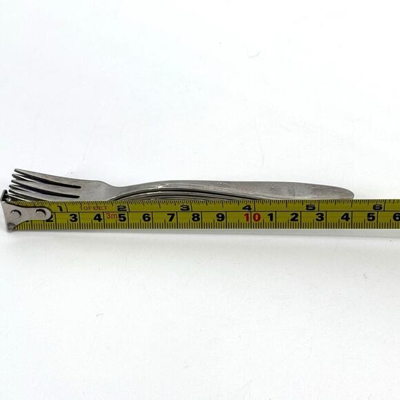 MARCREST Set of 4 Atomic Starburst MCM Cocktail Forks Stainless Made in the USA - Picture 5 of 5